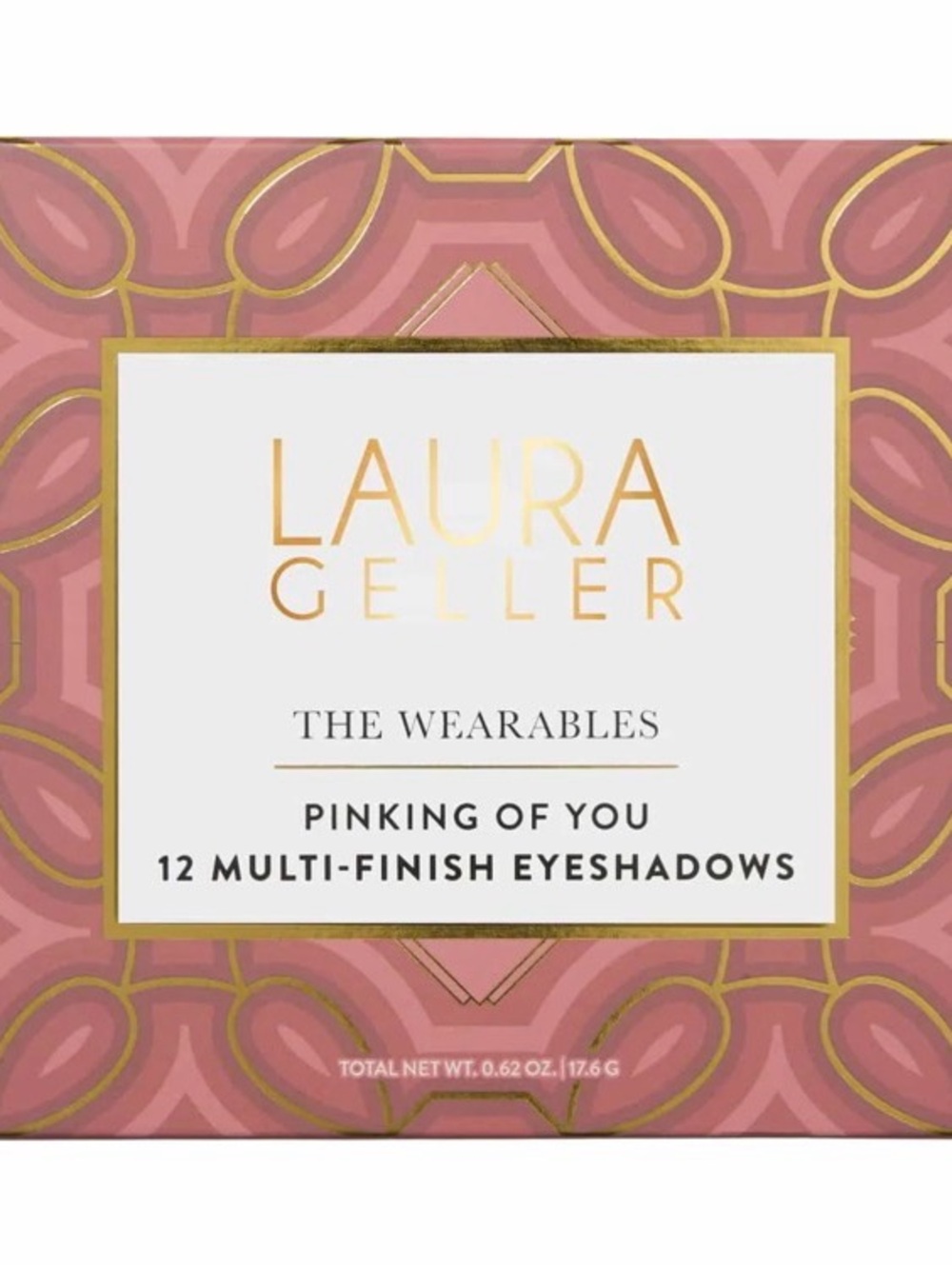 Laura Geller Pink and Gold The Wearables 12 Multi-Finish Eyeshadow Palette